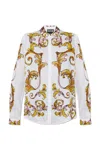 Versace Jeans Couture Long-sleeved Shirt With Concealed Button Fastening