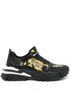 Versace Jeans Couture Black Trail Trek Sneakers