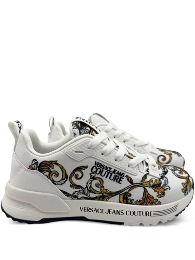 VERSACE JEANS COUTURE BAROCCO-PRINT SNEAKERS