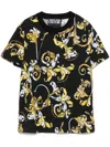 Versace Jeans Couture Barocco T-shirt In 黑色
