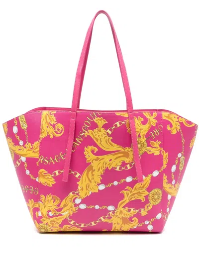 Versace Jeans Couture Barocco-print Tote Bag