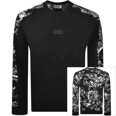 Versace Jeans Couture Barocco Sweatshirt Black