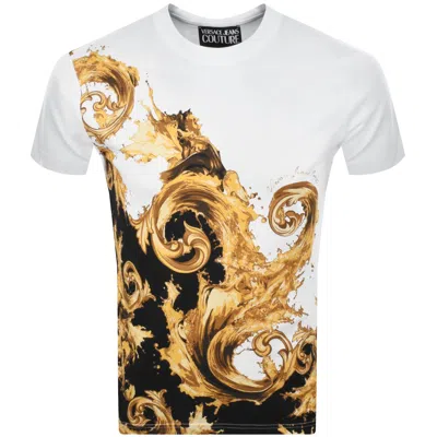 Versace Jeans Couture Barocco T Shirt White