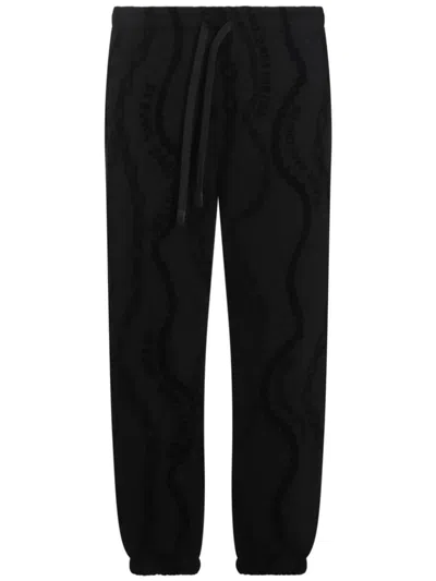 Versace Jeans Couture Barocco Track Pants In Black