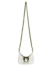 Versace Jeans Couture Baroque Buckle Bag In White