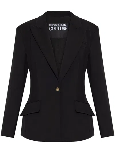 VERSACE JEANS COUTURE BAROQUE-BUCKLE BLAZER