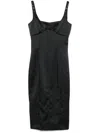 Versace Jeans Couture Dresses In Black