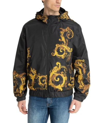 Versace Jeans Couture Baroque Jacket In Black