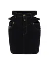 VERSACE JEANS COUTURE BAROQUE MINI SKIRT