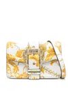 Versace Jeans Couture Baroque-print Satchel Bag In White