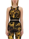 Versace Jeans Couture Baroque Print Top
