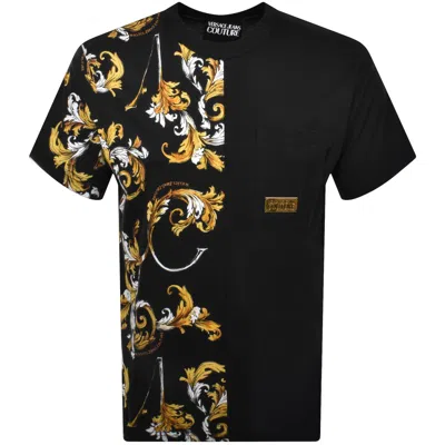 Versace Jeans Couture Baroque T Shirt Black