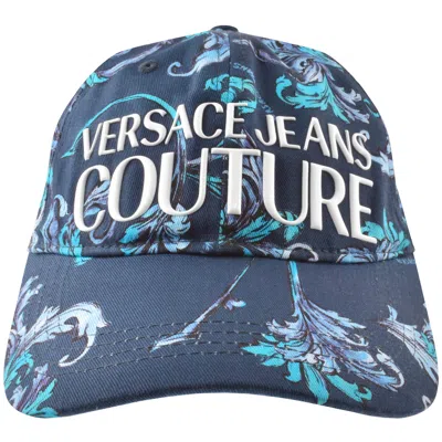 Versace Jeans Couture Baseball Cap Navy In Blue