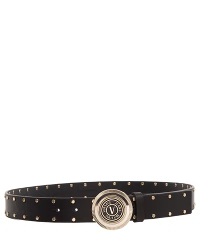 Versace Jeans Couture Belt In Black