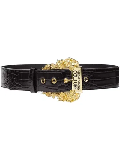 Versace Jeans Couture Belt In Black