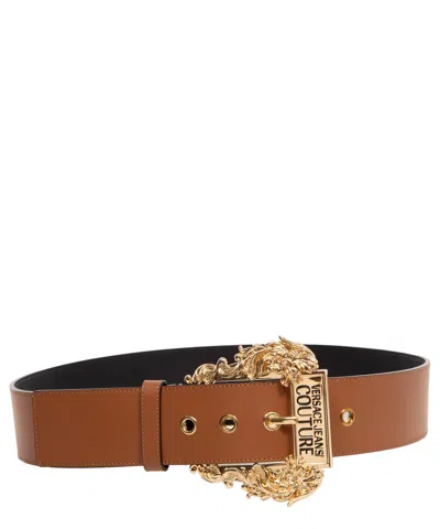 Versace Jeans Couture Belt In Brown