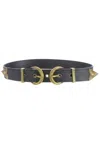 Versace Jeans Couture Belt Women's Belts Line In Nero