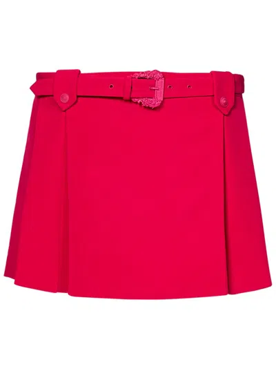 Versace Jeans Couture Belted Low In Pink