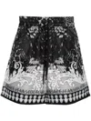 VERSACE JEANS COUTURE VERSACE JEANS COUTURE BERMUDA SHORTS WITH PRINT