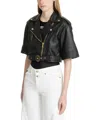 VERSACE JEANS COUTURE BIKER LEATHER JACKETS