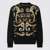 Versace Jeans Couture Couture Chain Cotton Sweatshirt In Black