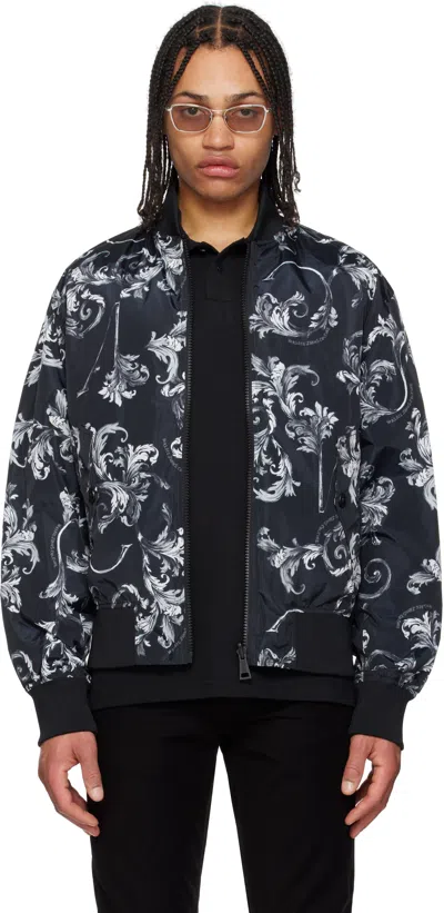 Versace Jeans Couture Versace Jeans Jackets In Black