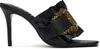 Versace Jeans Couture Sandals In E899 Black