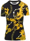 Versace Jeans Couture Black Chain Couture T-shirt In Black