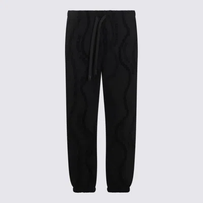 VERSACE JEANS COUTURE BLACK COTTON PANTS