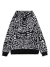 Versace Jeans Couture Logomania Regular Fit Print Hoodie