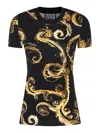 Versace Jeans Couture Watercolour Couture Bodysuit In Negro