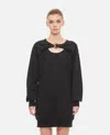Versace Jeans Couture Black Cut-out Mini Dress