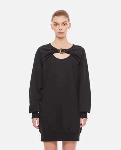 Versace Jeans Couture Black Cut-out Mini Dress