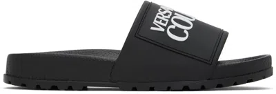 Versace Jeans Couture Sandals In E899 Black