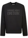 Versace Jeans Couture Sweaters In Black