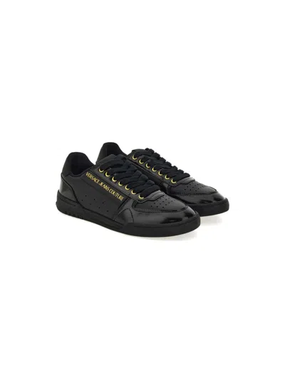 Versace Jeans Couture Black Low Top Sneakers