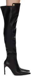 Versace Jeans Couture Black Sadie Boots In E899 Black
