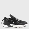Versace Jeans Couture Black Sneakers In Black