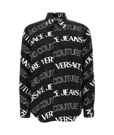 Versace Jeans Couture Black Vi Clothing Shirts