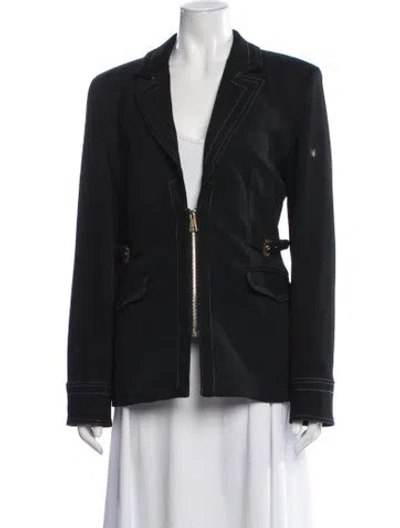 Pre-owned Versace Jeans Couture Blazer In Black