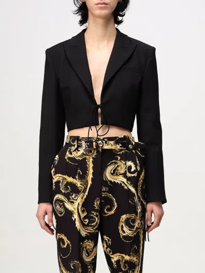 Versace Jeans Couture Blazer  Woman Color Black In Schwarz