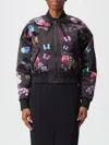 Versace Jeans Couture Blazer  Woman Color Multicolor In Black