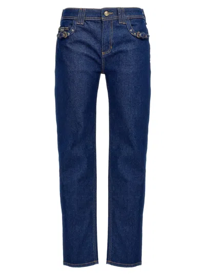 VERSACE JEANS COUTURE WOMEN BLUE JUDY JEANS, 28 LUXURY JEANS FOR WOMEN DARVEYS