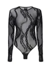 Versace Jeans Couture Top Black In Black