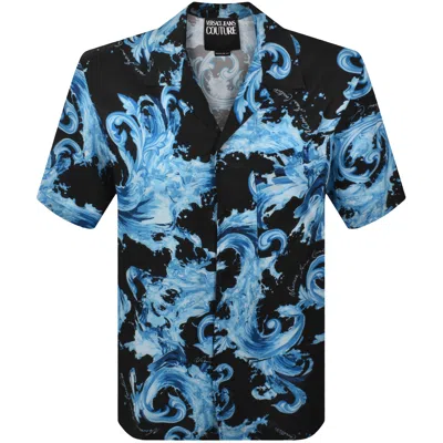 Versace Jeans Couture Bowling Shirt Black
