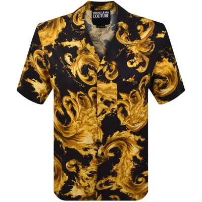 Versace Jeans Couture Bowling Shirt Black