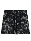 Versace Jeans Couture Boxer Swimsuit In Black