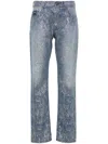 Versace Jeans Couture Mid-rise Slim-fit Jeans