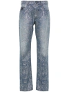 Versace Jeans Couture Mid-rise Slim-fit Jeans In Blue