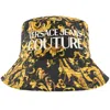 Versace Jeans Couture Bucket Cap Black In Black